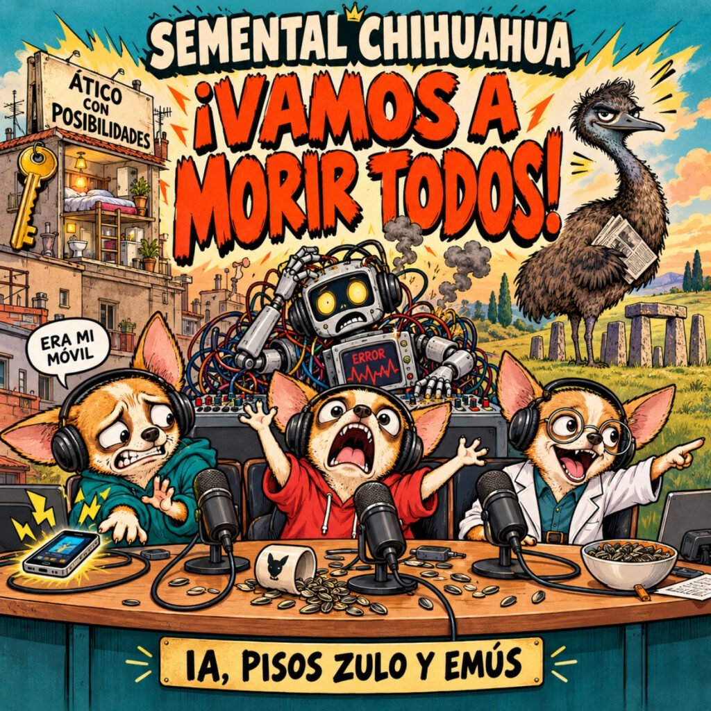 Actualidad ¡Vamos a morir todos! — Semental Chihuahua